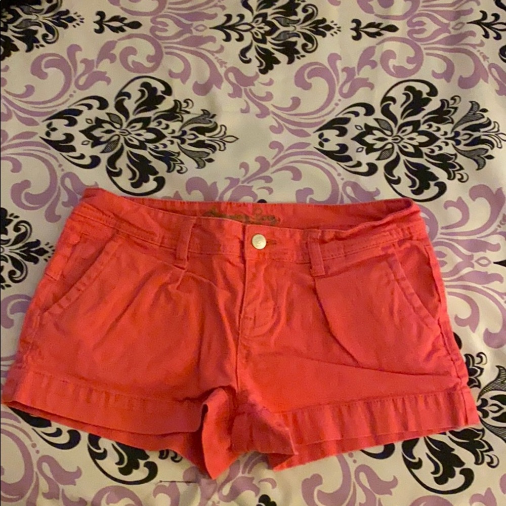 Pink shorts